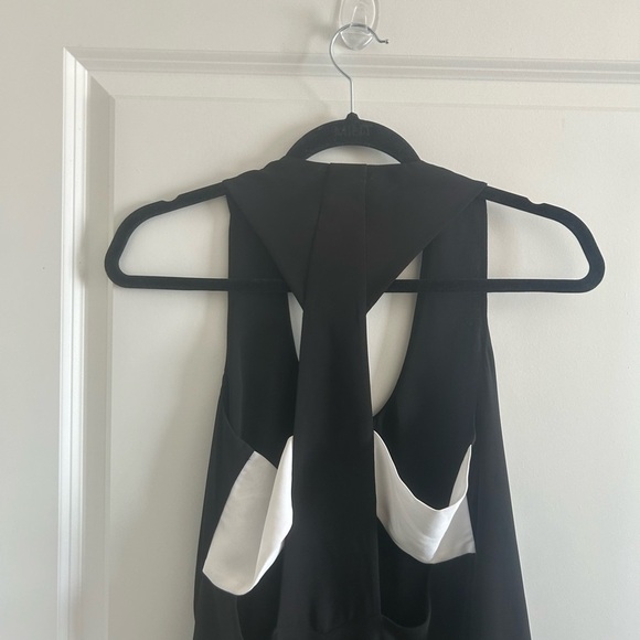 Bcbgmaxazria Women’s Sleeveless Black White Kylie Color Block Dress Size XXS - Picture 7 of 9
